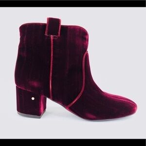 Laurence Dacade Belen Velvet Western Ankle Booties